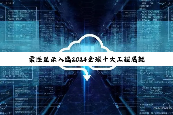 柔性显示入选2024全球十大工程成就 | Engineering