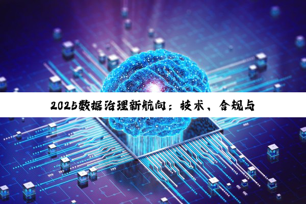2025数据治理新航向：技术、合规与效能的深度融合