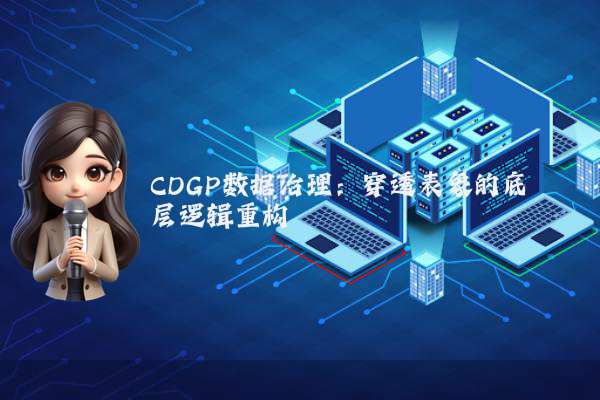 CDGP数据治理:穿透表象的底层逻辑重构