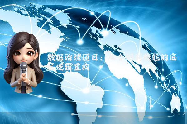 数据治理项目：从合规到效能的底层逻辑重构