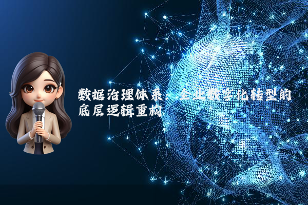 数据治理体系：企业数字化转型的底层逻辑重构