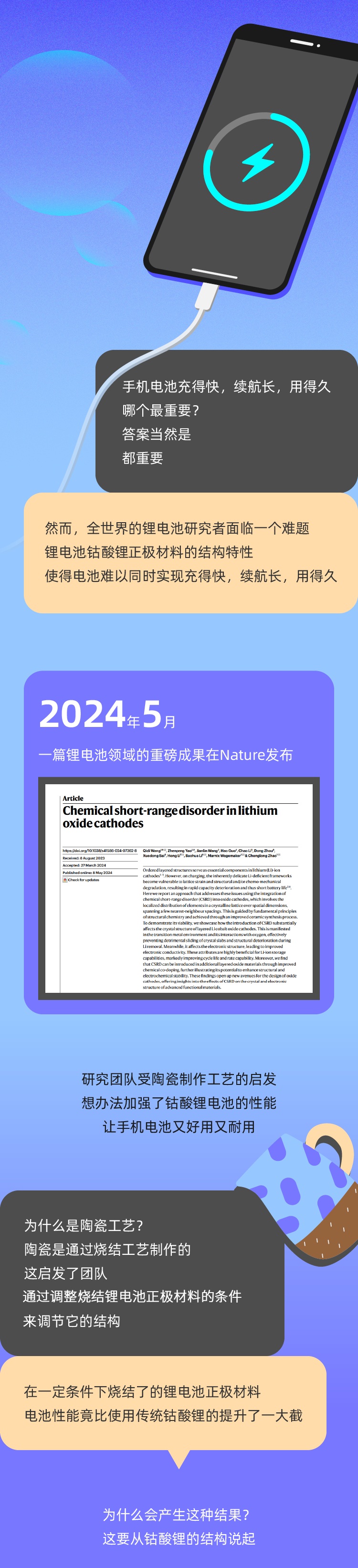 还在为手机电量烦恼？中国科学家的这个发现，将有望解决“电量焦虑”