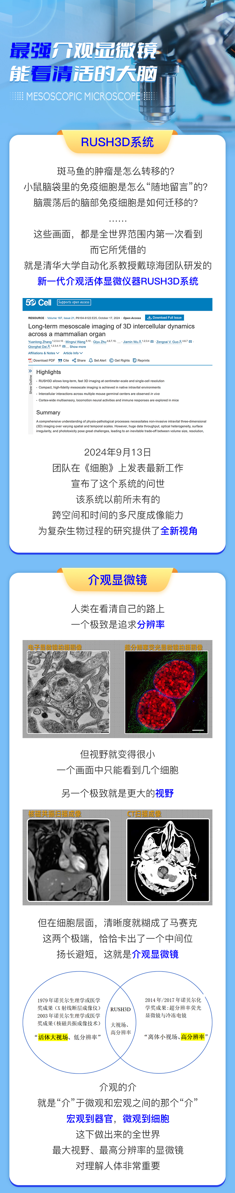 重大突破！清华的这台显微镜，可以看清活的脑细胞