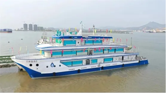 探索丨我国首艘氢燃料电池动力示范船“三峡氢舟1”号